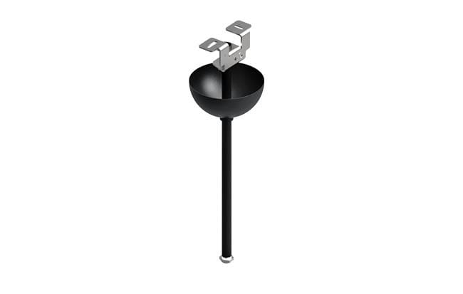SYLVANIA - OneTrack Aufhängungsset 7 - 1.2m M13 Stange + BRK + Cup schwarz S-9000-P6-S-B