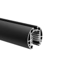 SYLVANIA - Lytespan Stromschiene rund 2m, schwarz, 9000-2/B-ST15