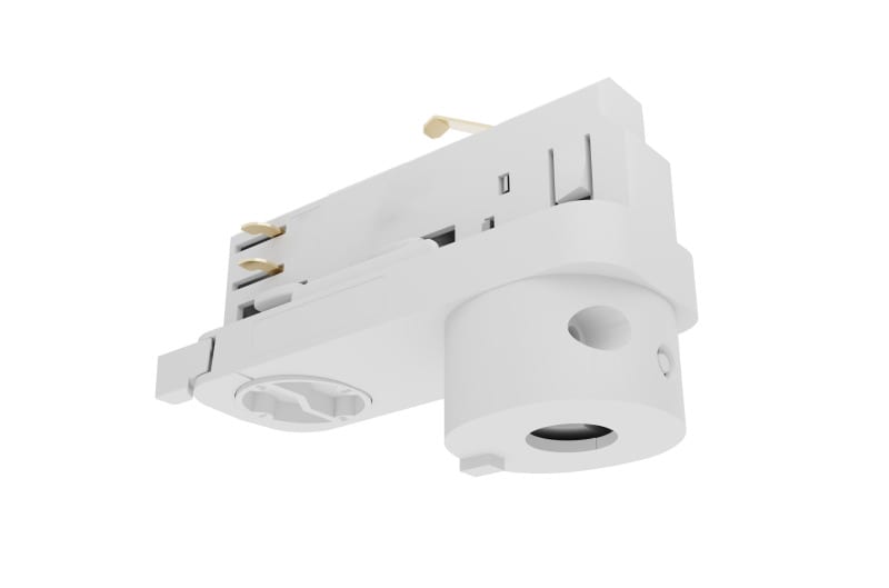 SYLVANIA - Lytespan Stromschiene Pendeladapter asymmetrisch 3-Phasen, weiß, 9209-4/W