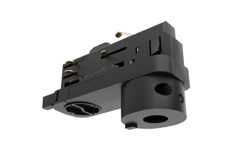 SYLVANIA - Lytespan Stromschiene Pendeladapter asymmetrisch DALI schwarz, 9209/B