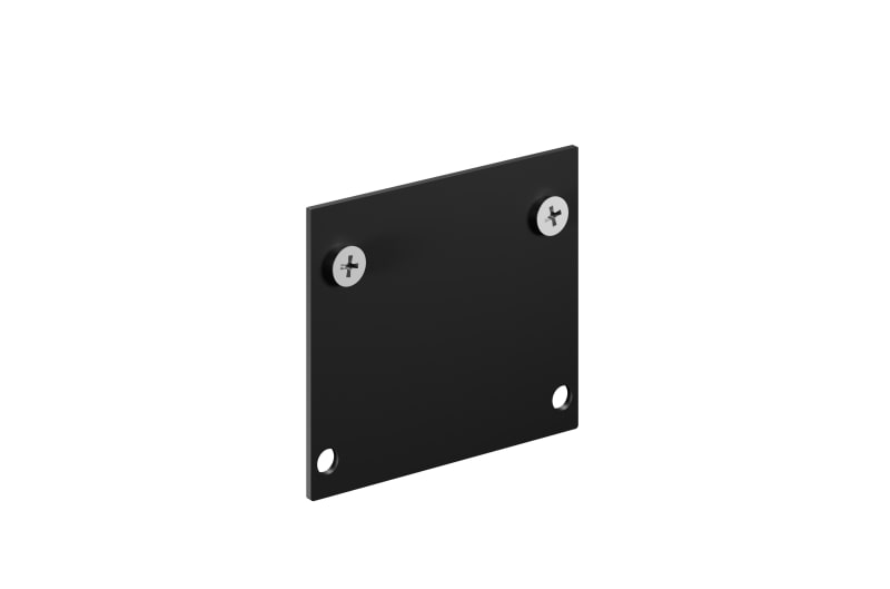 SYLVANIA - Lytespan Stromschiene Endkappe verschraubt schwarz, 9004/TR-B