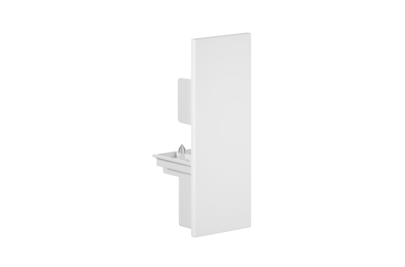 SYLVANIA - Lytespan Stromschiene H-Form Endkappe weiß, 9004/W-H