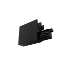 SYLVANIA - Lytespan Stromschiene H-Form Endeinspeisung links, schwarz 9002/B-H