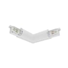 SYLVANIA - Lytespan Stromschiene rund L-Verbinder außen, weiß, 9012-ST15/W