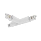 SYLVANIA - Lytespan Stromschiene rund T-Verbinder innen rechts, weiß, 9016-ST15/W