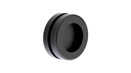 SYLVANIA - Lytespan Stromschiene Tülle Endeinspeisung schwarz, S-9001/115-B