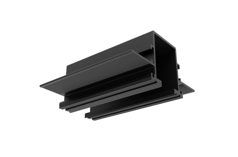 SYLVANIA - Lytespan Stromschiene Abdeckung Endeinspeisung schwarz, S-9001/TR-B