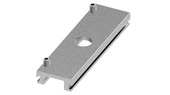 SYLVANIA - Lytespan Stromschiene H-Form Aufhängebügel mittel Alu S-9000/122-M13-H