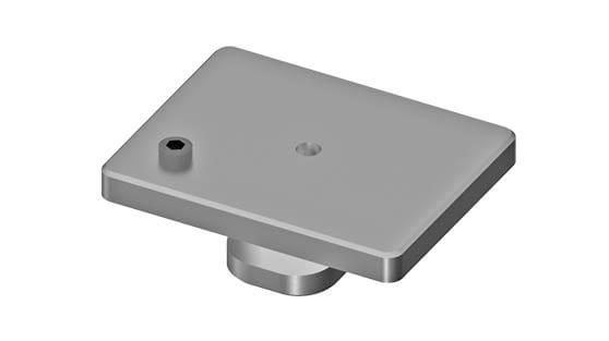 SYLVANIA - Lytespan Stromschiene H-Form Abhängebügel kurz Alu, S-9000/116-SV-HR