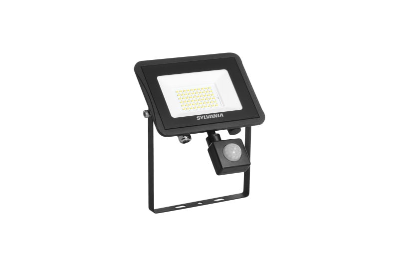 SYLVANIA - START Flood IP65 43W 5000lm 830 PIR schwarz