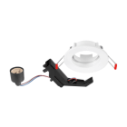 SYLVANIA - Inset Trend Flush 62 GU10 -o. Lampe- weiss