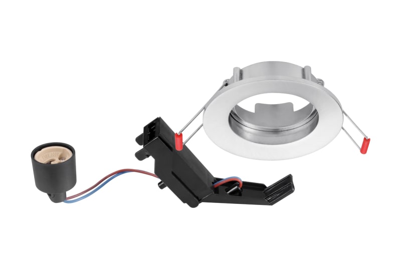 SYLVANIA - Inset Trend Flush 62 GU10 -o. Lampe- nickel geb.