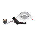SYLVANIA - Inset Trend Flush 62 GU10 -o. Lampe- nickel geb.