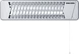 STIEBEL ELTRON - Infrarot-Quarzstrahler, 1,2kW, 3 Heizustufen, Zugschalter