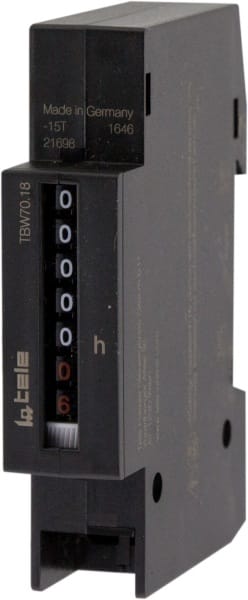 TELE-HAASE - Betriebsstundenzähler, 99.999 Stunden