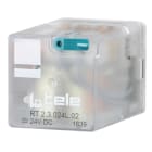 TELE-HAASE - Industrierelais, 24VDC, LED, Freilaufdiode, Hartvergoldung