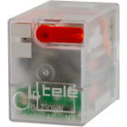 TELE-HAASE - Miniaturrelais, 48VAC, 4 Wechsler, LED