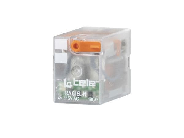 TELE-HAASE - Miniaturrelais, 115VAC, 2 Wechsler, LED