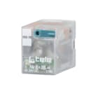TELE-HAASE - Miniaturrelais, 24VDC, 4 Wechsler, LED