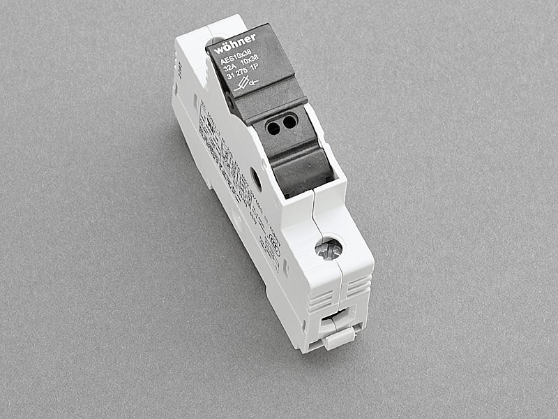 TELE-HAASE - Sicherungshalter 1PH bis 25A, 10x38mm
