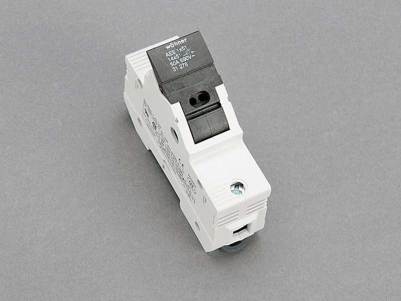 TELE-HAASE - Sicherungshalter 1PH ab 35A, 14x51mm