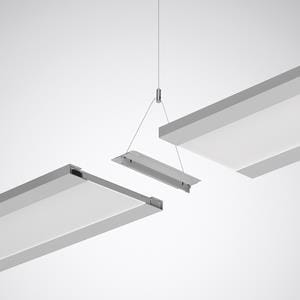 TRILUX - Kupplung/Verbinder gerade, LuceoS H, 62,70x180x21,25 silber