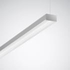 TRILUX - Hängeleuchten Solvan Flow H Reflektor Silber rechteckig ETBLE 44W 6100lm Lambertian (L) IK03 3 SDCM