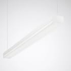 TRILUX - Hängeleuchten Solvan Flow H HCL Prismen weiß rechteckig ETBLE 49W 6400lm Wide reduced glare UGR19 (W19) IK03 3 SDCM