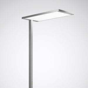 TRILUX - Standleuchten Luceos S Prismen Aluminium 107W 15300lm Wide reduced glare UGR19 (W19) IK02 3 SDCM