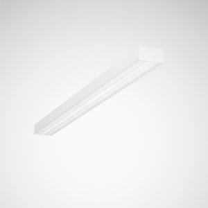 TRILUX - Anbauleuchten Solvan Flow D Linse weiß rechteckig ETBLE 27W 4000lm Wide reduced glare UGR19 (W19) IK03 3 SDCM