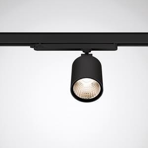 TRILUX - Strahler / Spots B.Veo Track Reflektor schwarz rund ET 19W 2805lm Flood (FL) IK00 2 SDCM