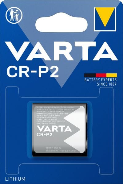 VARTA - Photobatterie Lithium CRP2 6V 1600mAh 1Bli=1Stk
