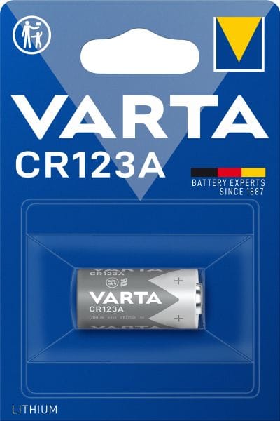 VARTA - Photobatterie Lithium CR123A 3V 1600mAh 1Bli=1Stk