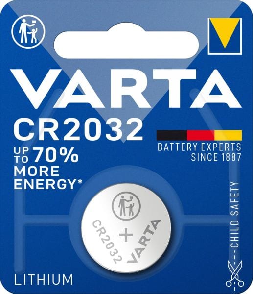 VARTA - Knopfzelle Electronics Lithium CR2032 3V 1Bli=1Stk