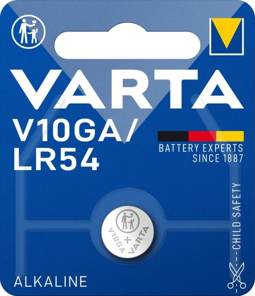 VARTA - Knopfzelle Electronics Alkaline V10GA/LR54 1.5V 1Bli=1Stk