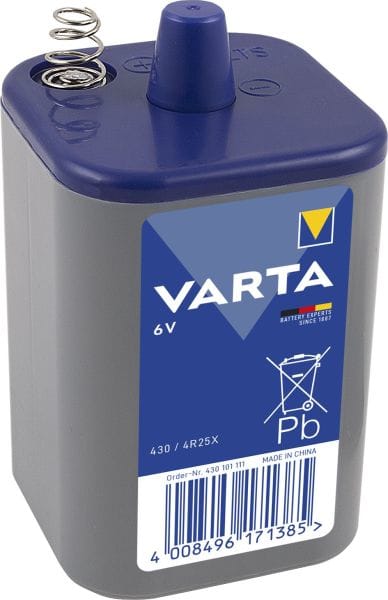 VARTA - Kastenbatterie Professional 430 Zinc-chlorid 4R25X 6V 1Stk