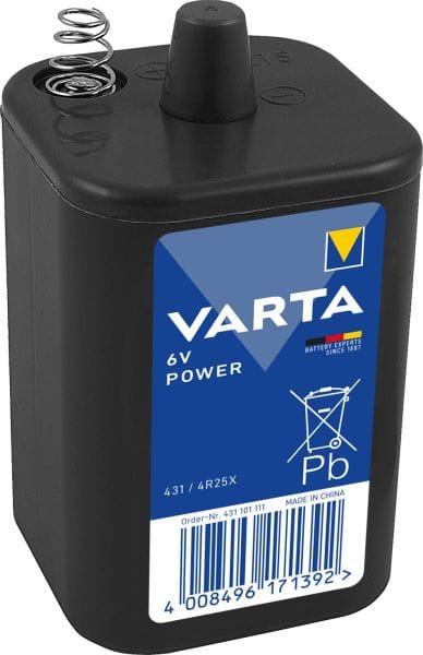 VARTA - Kastenbatterie Prof. 431 Power Zinc-chlorid 4R25X 6V 1Stk