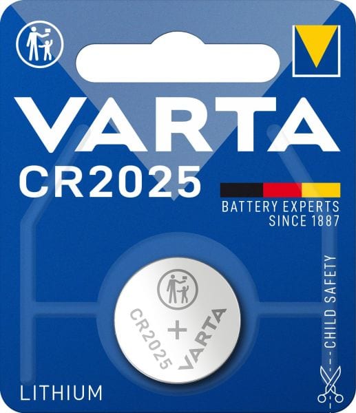 VARTA - Knopfzelle Electronics Lithium CR2025 3V 1Bli=1Stk