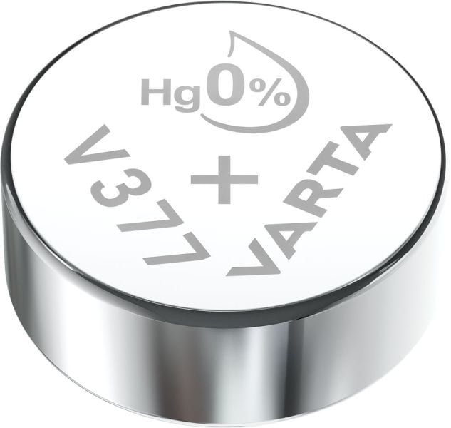 VARTA - Knopfzelle Watch Silber V377/SR66 1.55V 1Bli=1Stk