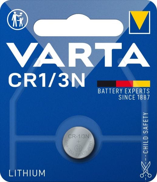 VARTA - Knopfzelle Electronics Lithium CR1/3N/CR11108 3V 1Bli=1Stk