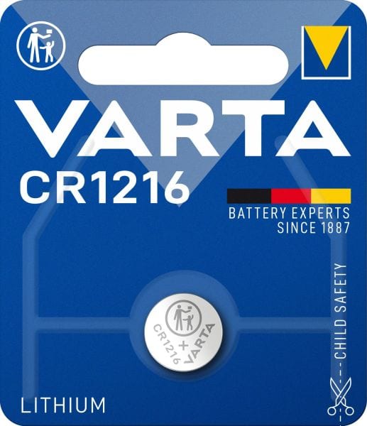 VARTA - Knopfzelle Electronics Lithium CR1216 3V 1Bli=1Stk