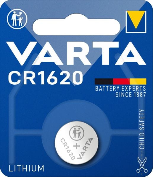 VARTA - Knopfzelle Electronics Lithium CR1620 3V 1Bli=1Stk