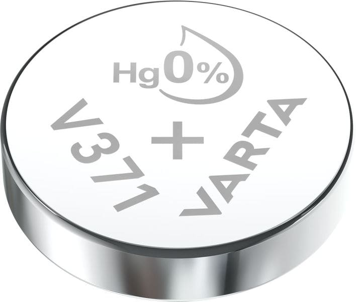 VARTA - Knopfzelle Watch Silber V371/SR69 1.55V 1Bli=1Stk