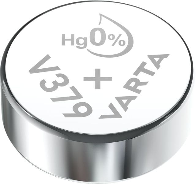 VARTA - Knopfzelle Watch Silber V379/SR63 1.55V 1Bli=1Stk