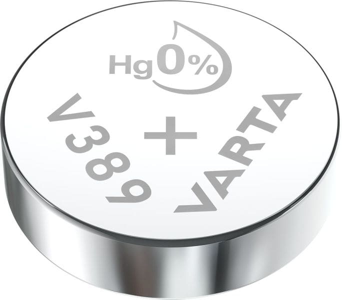 VARTA - Knopfzelle Watch Silber V389/SR54 1.55V 1Bli=1Stk
