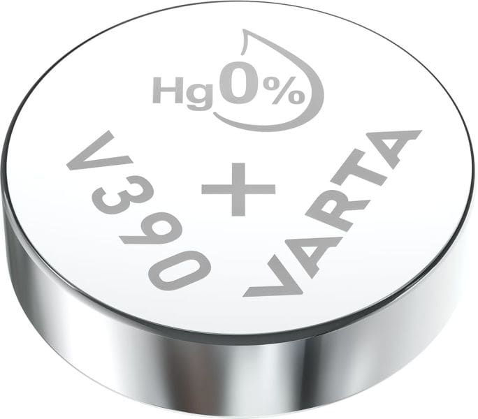 VARTA - Knopfzelle Watch Silber V390/SR54 1.55V 1Bli=1Stk