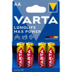 VARTA - Batterie Longlife MaxPower Alka. AA Mignon LR6 1.5V 1Bli=4St