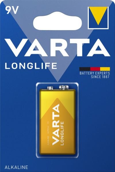 VARTA - Batterie Longlife Alka. E-Block MN1604/6LP3146 9V 1Bli=1Stk