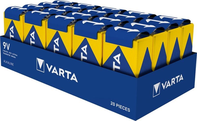 VARTA - Batterie Longlife Alkaline E-Block MN1604/6LP3146 9V LOSE