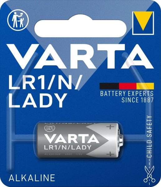 VARTA - Batterie Electronics Alka. N Lady MN9100/LR1 1.5V 1Bli=1Stk